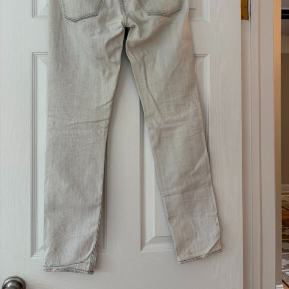 White Distressed Jeans | Y2K - Picture 3 of 3